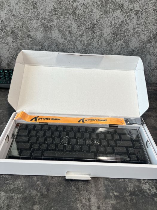 Attack shark x68 he ігрова магнітна клавіатура