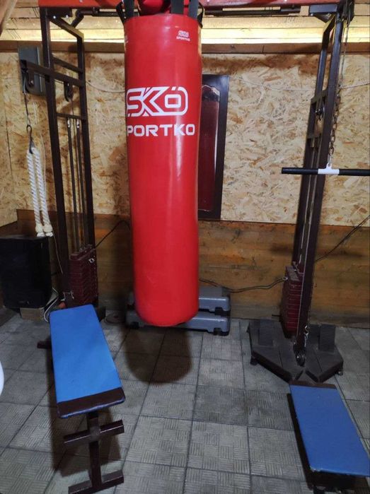 Продам тренажер та боксерську грушу