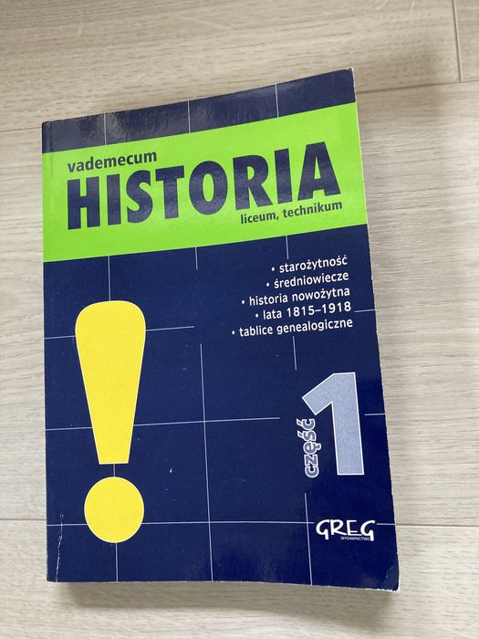 Historia vademecum cz. 1