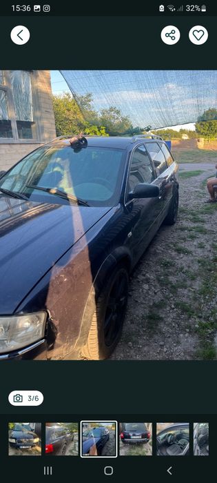Продам ауди а6 с5 2002р