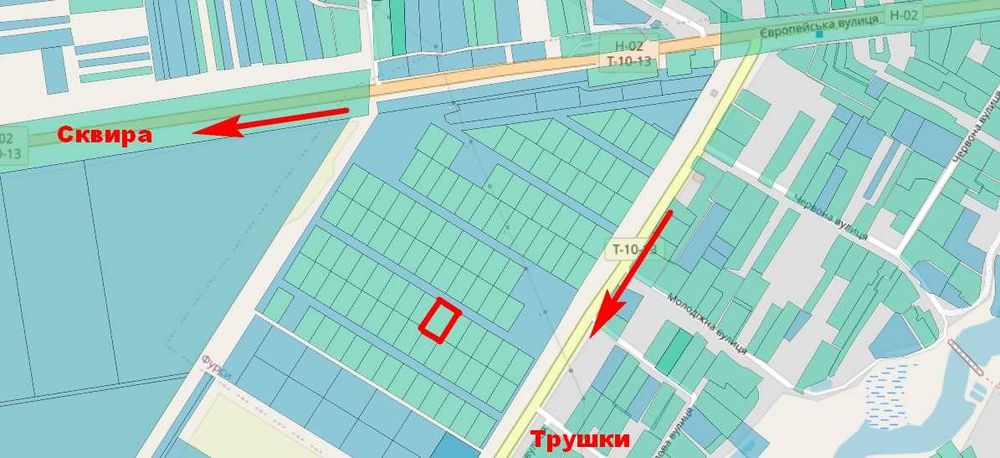 Ділянка 10 сот, с. Фурси в напрямку до Трушків