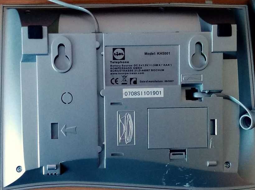 Telefon stacjonarny BENCH KH5001