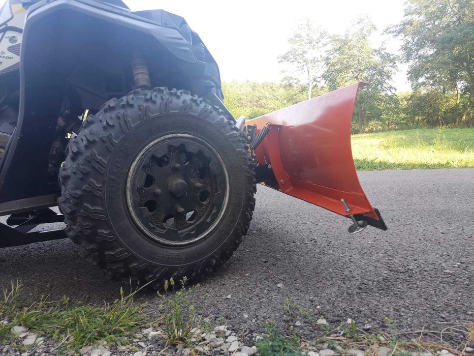 Pług do śniegu do Quada szybki montaż na click nowy solidny dostawa