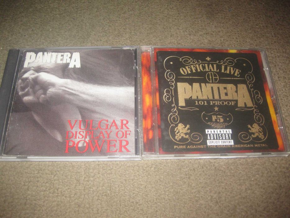 2 CDs dos "Pantera"