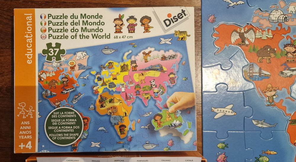 Jogo Puzzle  do Mundo430851122591836165