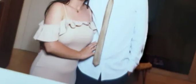 Vestido cerimónia Bege M pelo tornozelo Mango