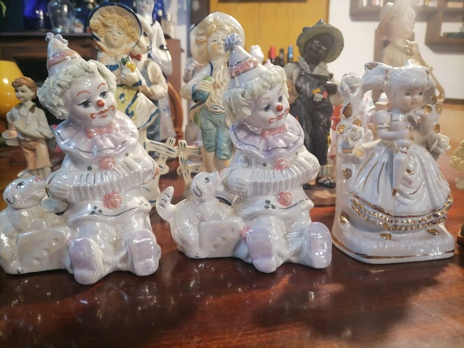20 Bonecos de Porcelana