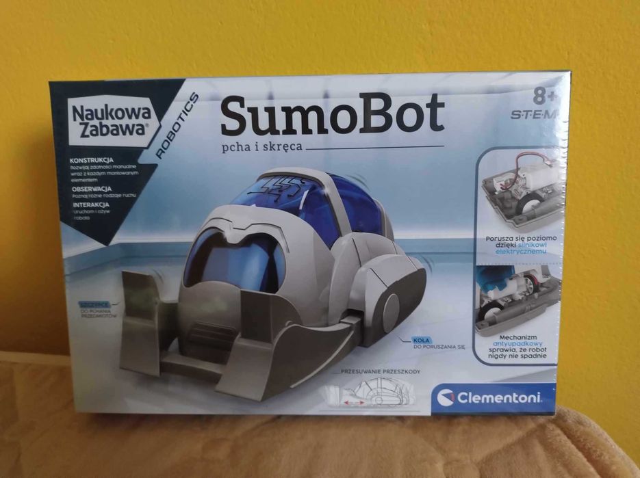 Robot Sumobot Clementoni + Na wodzie i w powietrzu CLEMENTONI