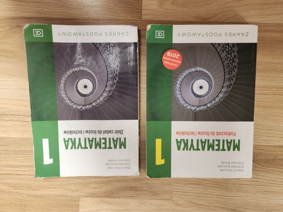 Książki do matematyki klasa 1