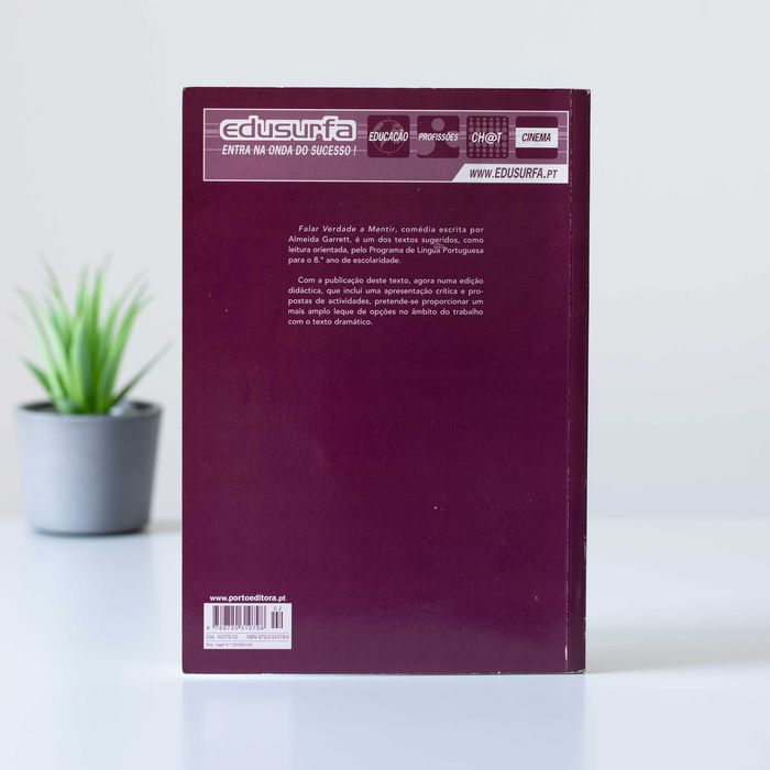 Livro - Falar verdade a mentir - Almeida Garrett