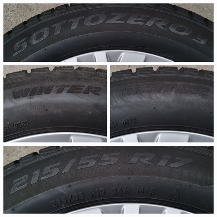 Koła Zimowe Alu 17" VW Passat B8 B9 T-Roc Touran II 5x112 Oryginalne