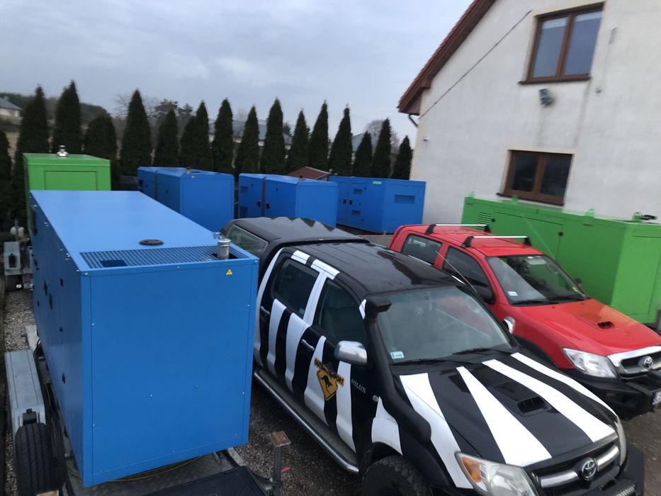 Wynajem agregatów prądotwórczych 60-360kVA