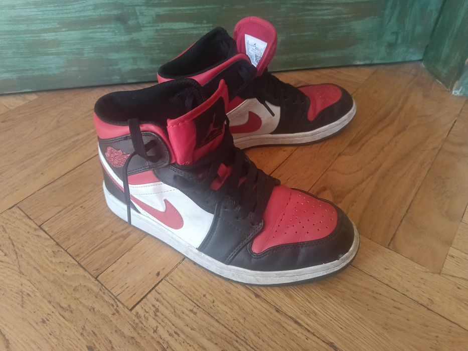 Jordan 1 - czerwono czarne