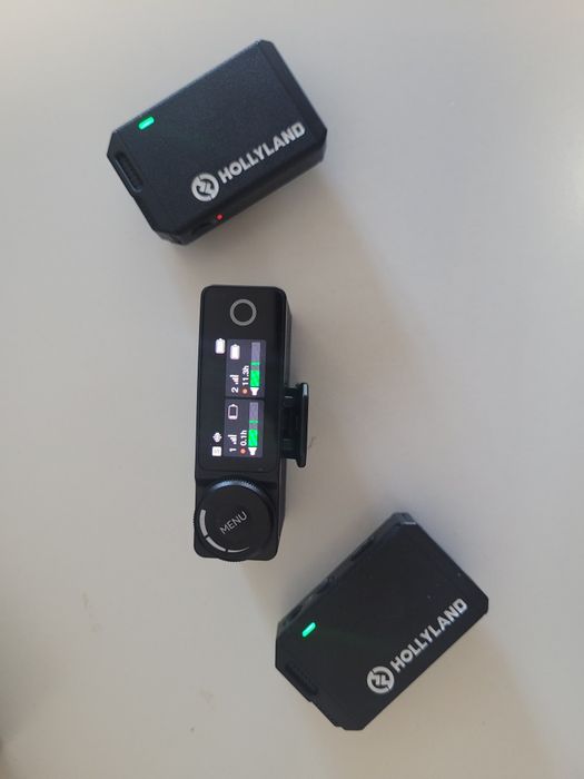 Бездротова петлічьна система мікрофонна Hollyland Lark Maks Duo