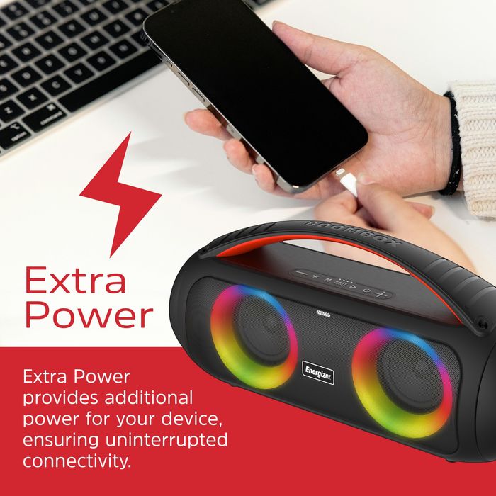 Boombox  Bluetooth колонка BTS258 Energizer 20w 3" Mic Karaoke