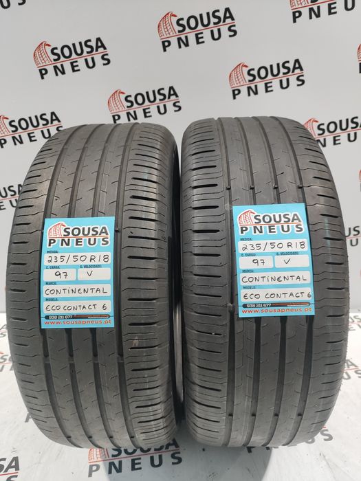 2 pneus semi novos 235-50R18 97V  Continental - Oferta dos Portes