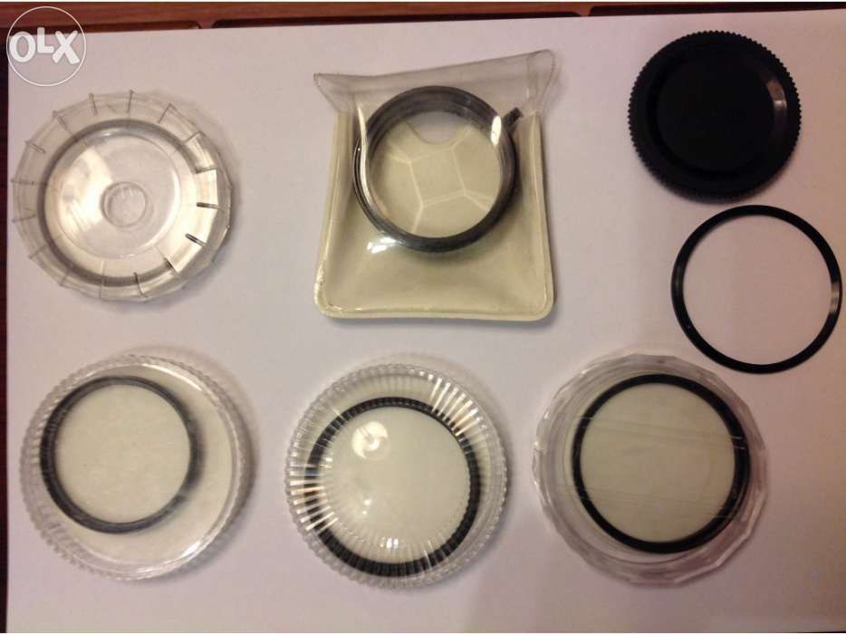 Lentes e filtros diversos