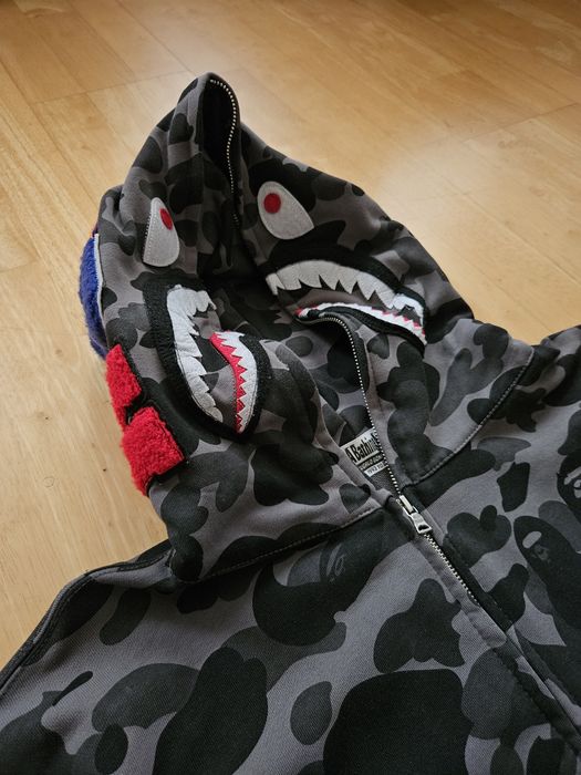 Bape Shark Bluza Szara