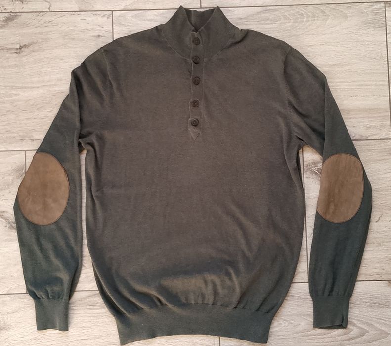 Джемпер светр кофта Massimo Dutti чоловічий розмір L бавовна/кашемір