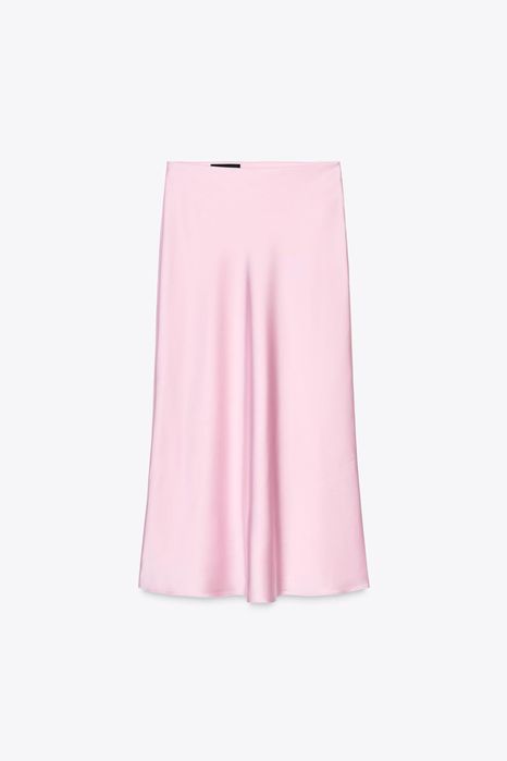 Атласна спідниця ZARA