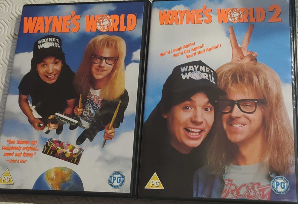 DVD's Wayne's World 1 e 2