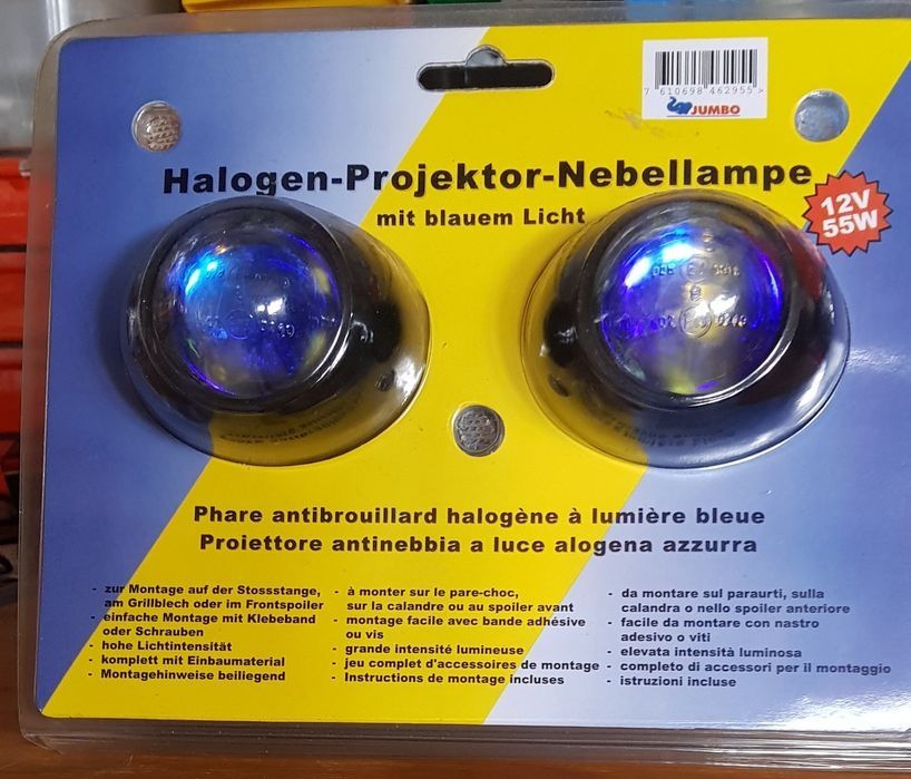 Faróis de longo alcance para jep