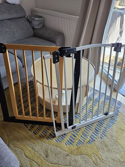 Bramka rozporowa 2szt, przedłużki, na schody, drzwi