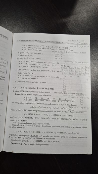 Livro "Computação Numérica" - 2a edição