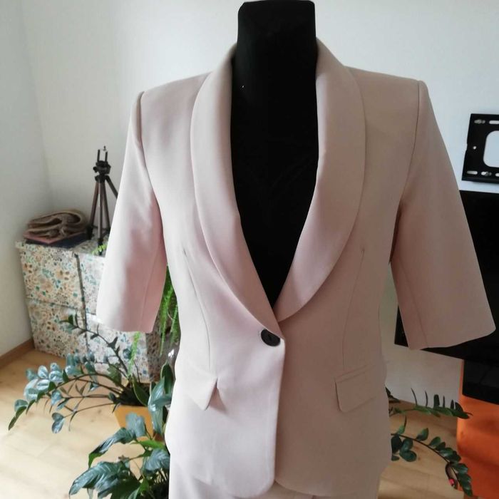 Żakiet ze spódnicą garsonka rozmiar 42