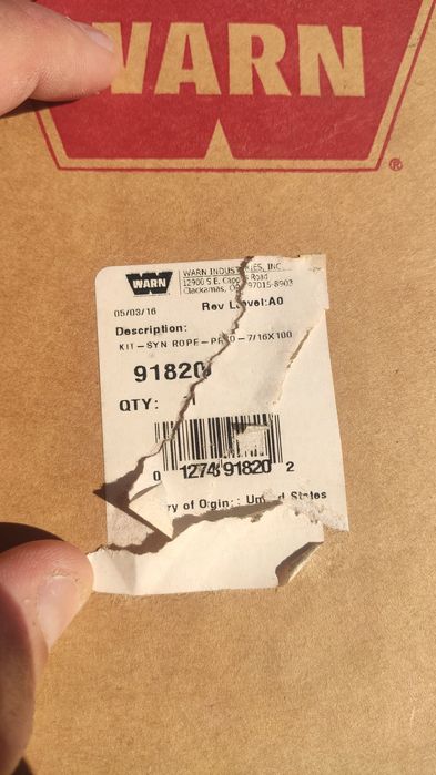 Warn - Corda Sintética Spydura Pro (Ref. 91820)