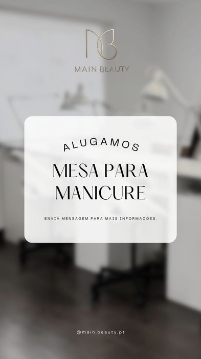 Aluga-se mesa para manicure em Lagos