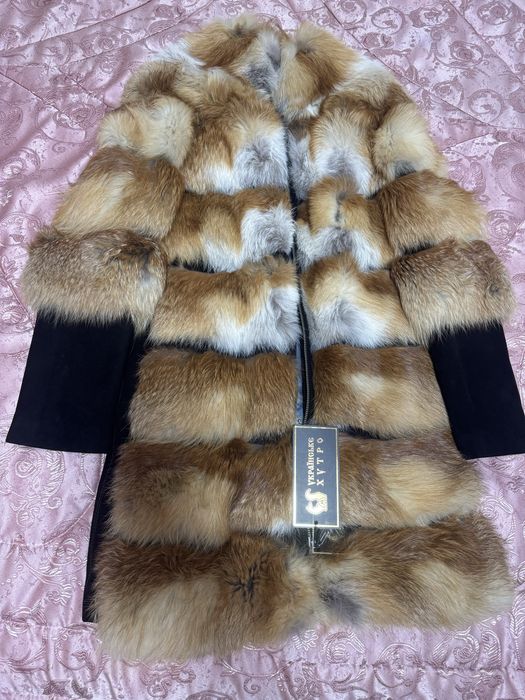Продам шубку з лисички