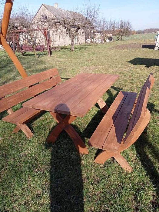 Buda dla psa/Stół/ ławki  /Koło/Włocławek/Grube blaty /Kutno/Płock/