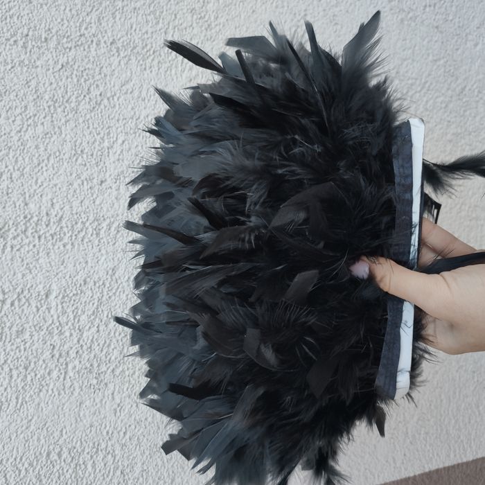 Перья индюка, перьевая тесьма, пір'я страуса, тасьма, перья страуса