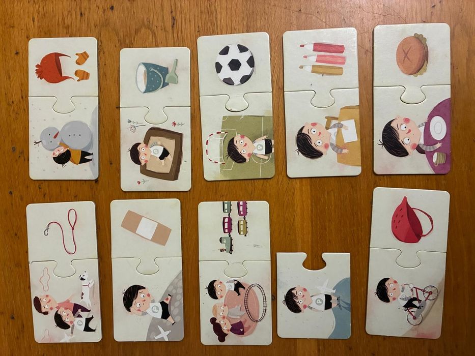 Puzzle Pucio Co tu pasuje / Czego brakuje