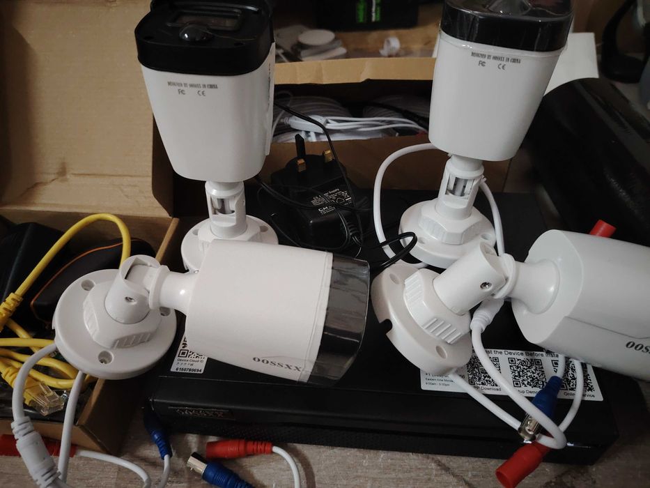 Zestaw 4 kamer do monitoringu