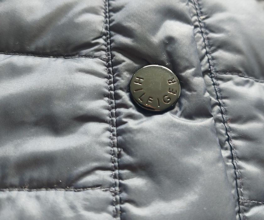 Tommy hilfiger nowa kurtka puchowa męska lekka r. M