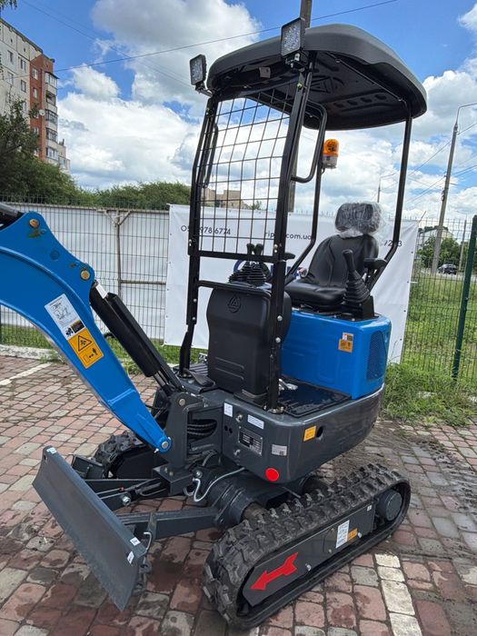 Екскаватор гусеничний на 1 тону Rippa R10  eco Мініекскаватор новий на гарантії Тернопіль