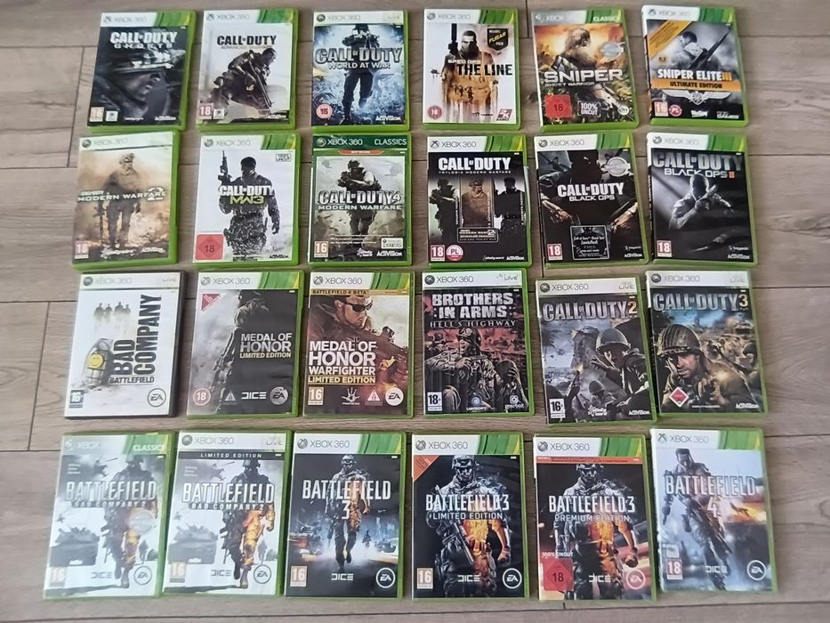 Gry strzelanki nowe na Xbox 360 cześć 1