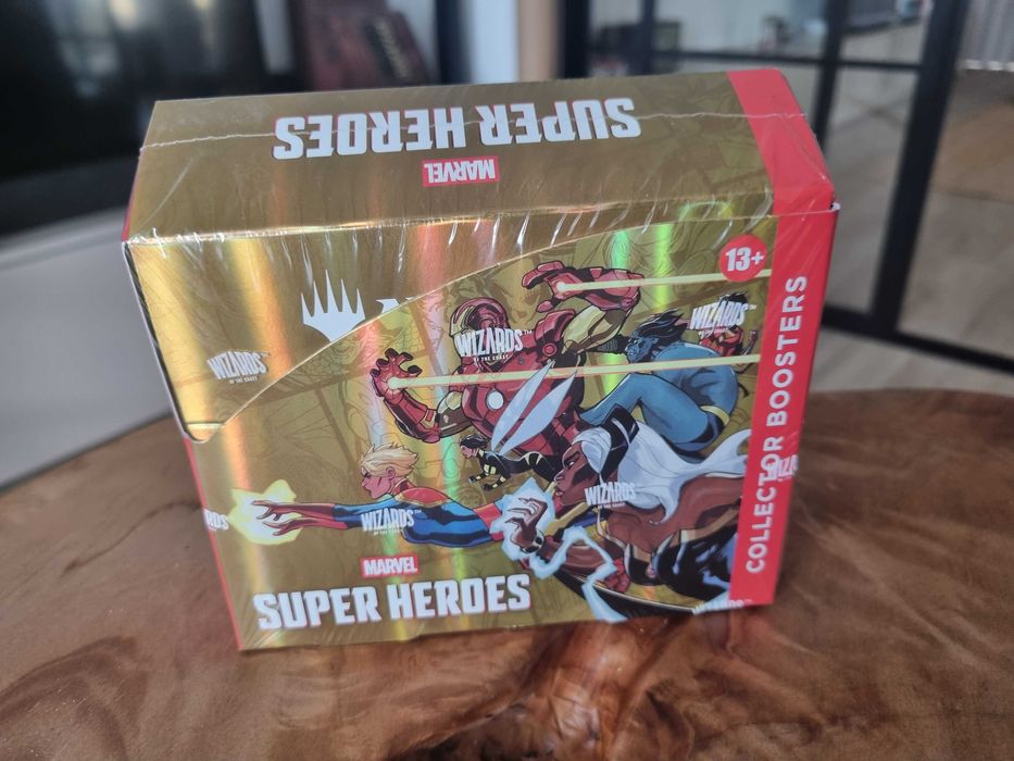 MTG Marvel Super Heroes Collector Booster Box – Inglês – Selada