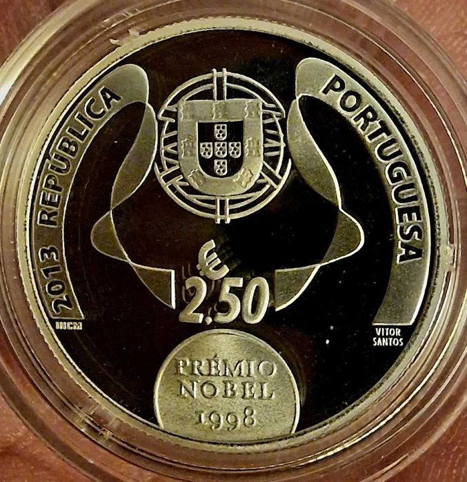 Serie Europa José Saramago Prata Proof