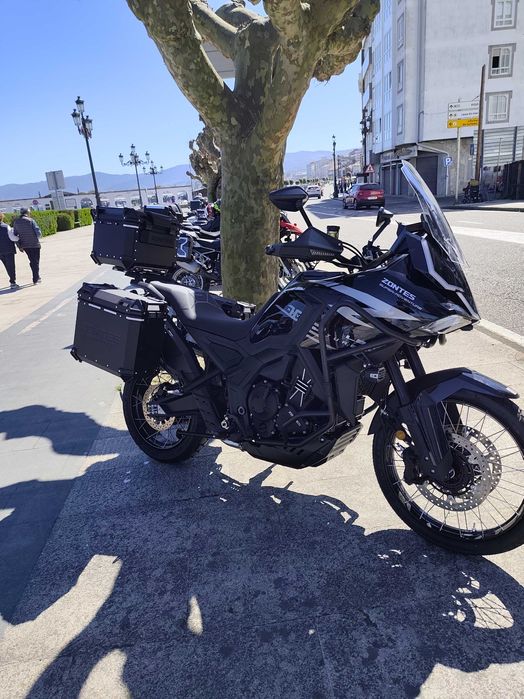 ZONTES 703F com KIT completo de malas