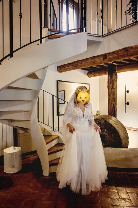 Włoska suknia ślubna