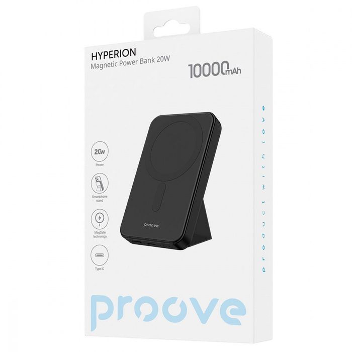 Повербанк с беспроводной зарядкой Proove Hyperion 20W 10000mAh