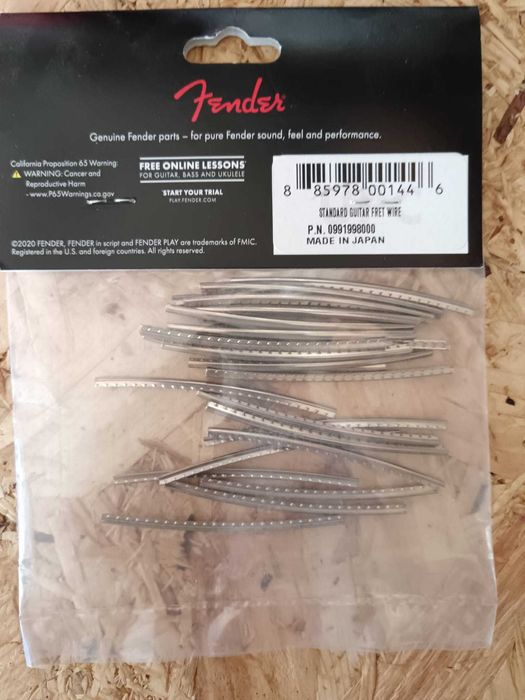 Fender Standard Guitar Frets. Pack 24