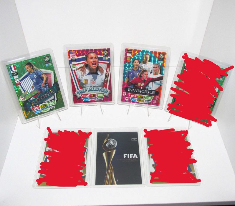 4 Cartas Fifa Women's World Cup Raras
