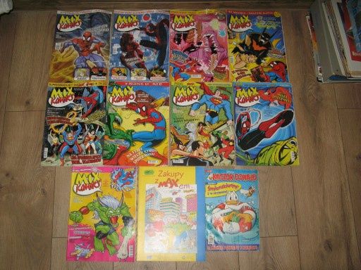 Magazyn Mix Komiks 9 numerów +bonus