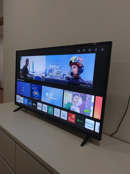 Smart TV LG 43" 4K UHD (43UP75006LF) – Como Nova