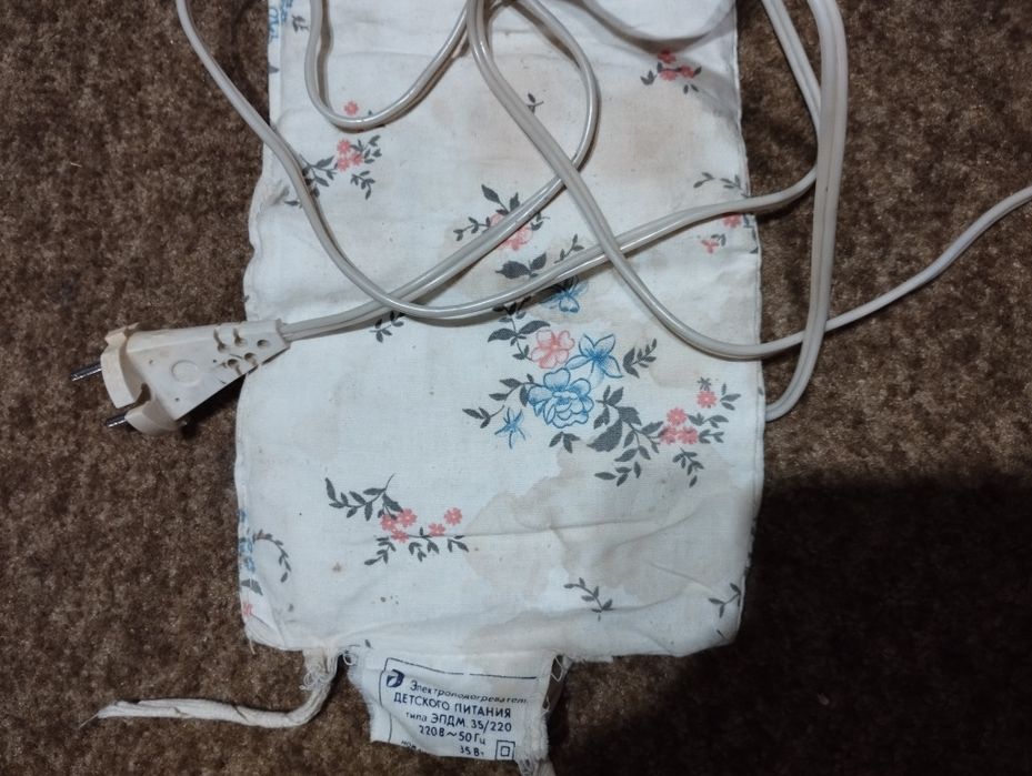 Электрогрелка 3 полож.Электрогрелка д/питания.Кипятильник стакан. СССР