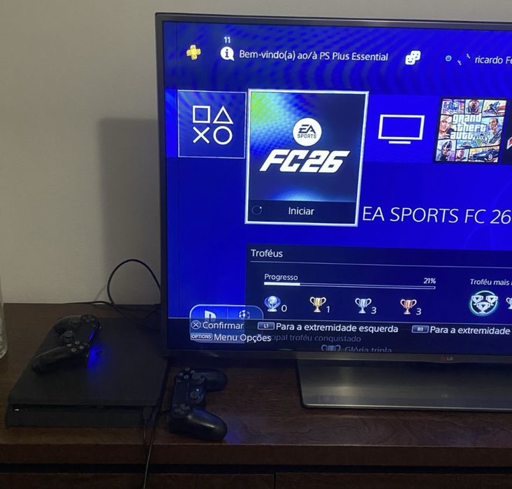 Playstation4 com jogos